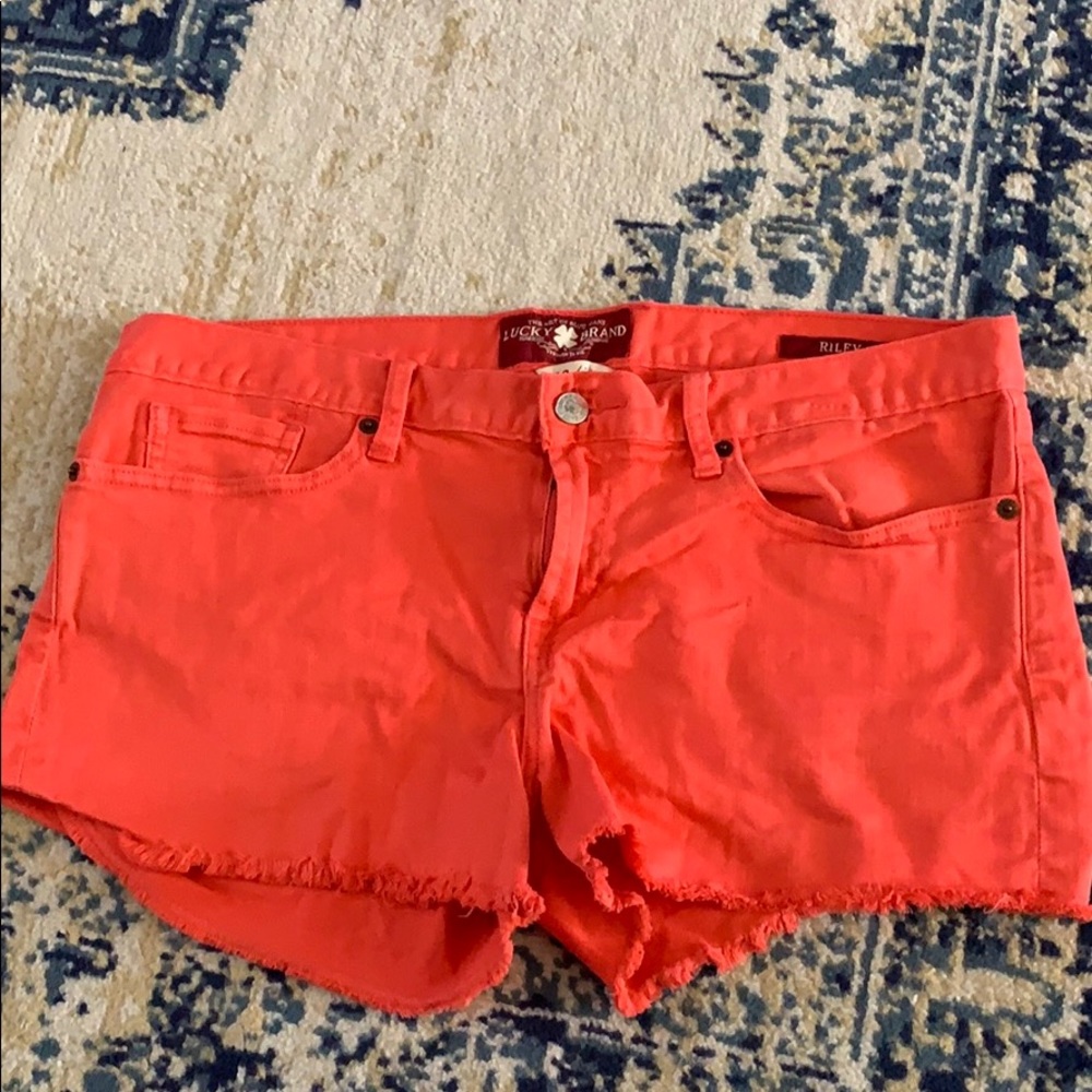 Lucky Brand Riley denim shorts size 12